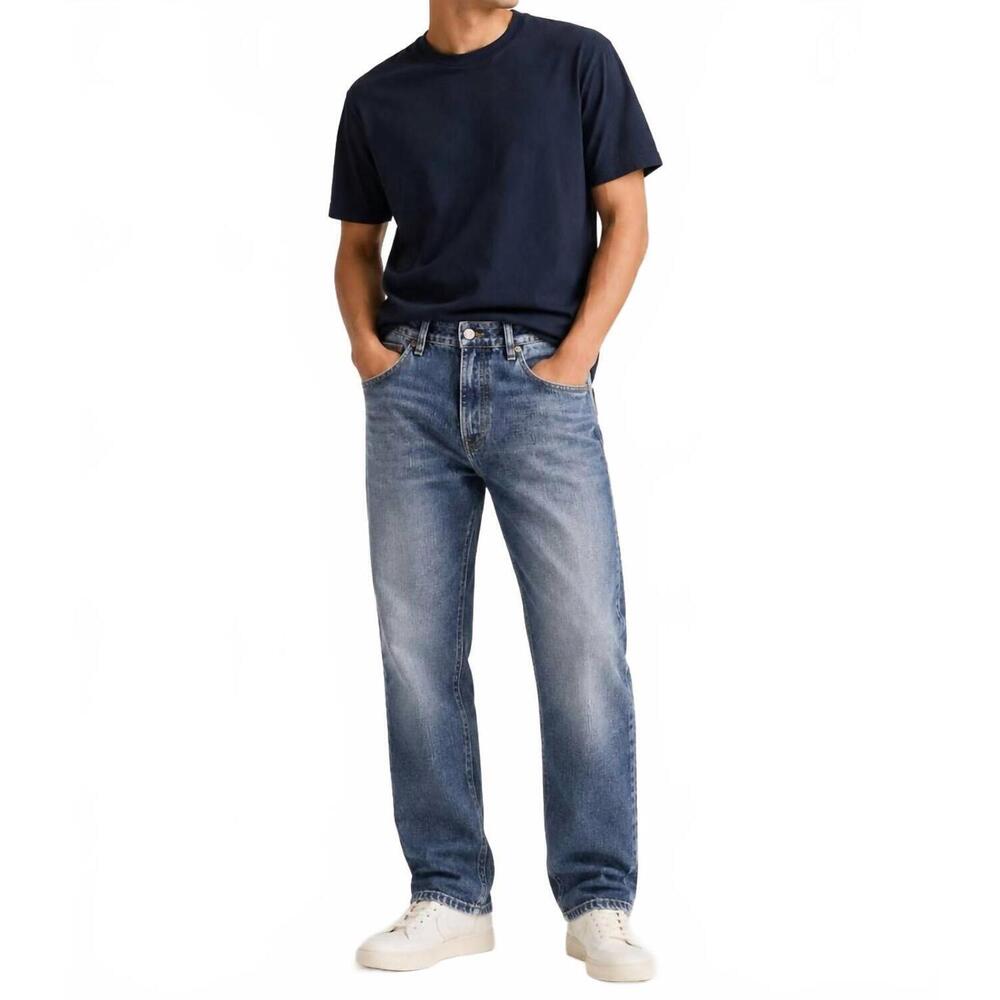 NEW MOORER men's pavel 10 jeans in blue